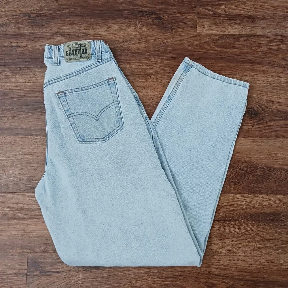 Vintage 90s Levis Silvertab Baggy Loose‎ Denim Jeans USA Blue Mens Size 32x32